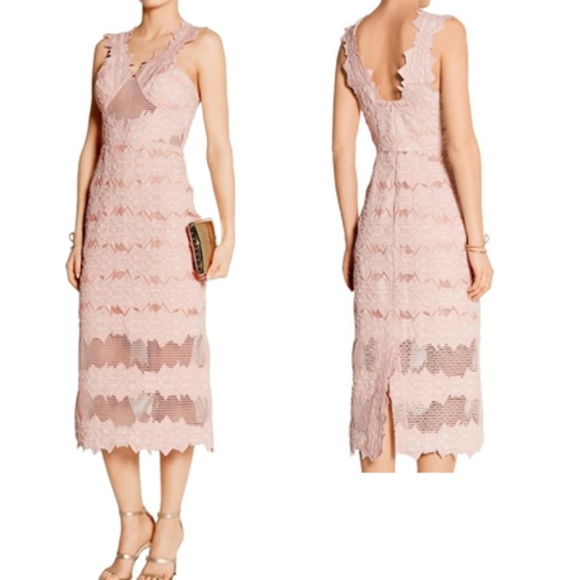 Jonathan Simkhai Dresses & Skirts - Jonathan Simkhai Burnout Brocade Mesh Midi Dress